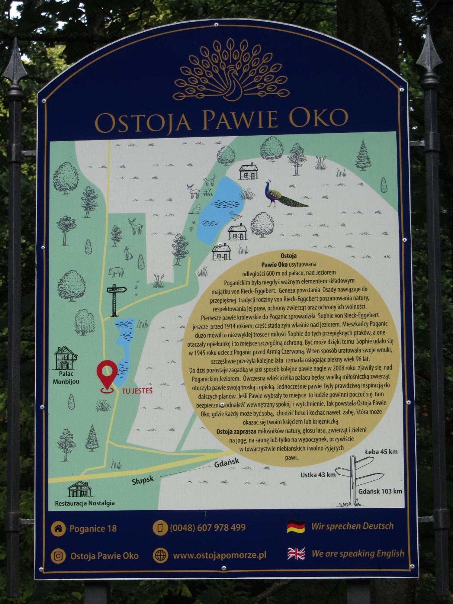 Ostoja Pawie Oko Potegowo Eksteriør bilde